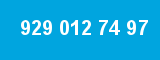 929 012 74 97 929 012 74 97